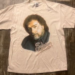 Autographed Gene Watson authentic concert tee country singer sz Large VTG Y2k